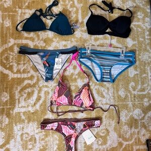 6 piece bikini bun bundle & FREE GIFT